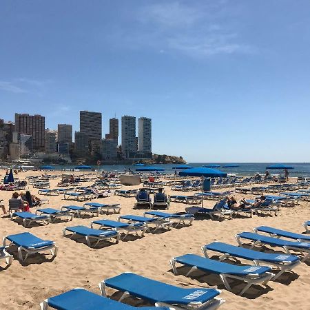 Apartamento Torre Yago Primera Linea Playa Benidorm Con Wi-Fi & Ac ภายนอก รูปภาพ