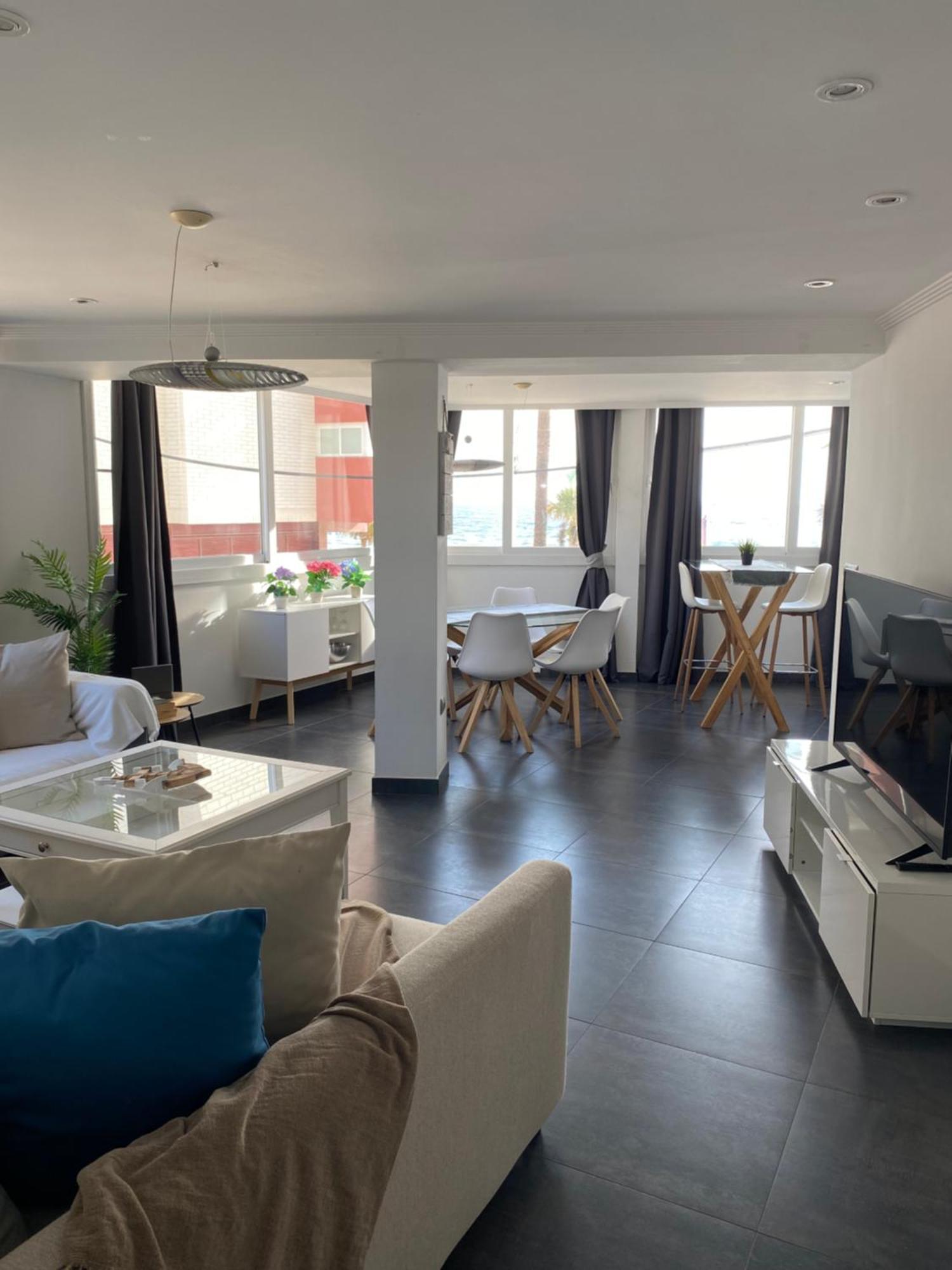 Apartamento Torre Yago Primera Linea Playa Benidorm Con Wi-Fi & Ac ห้อง รูปภาพ