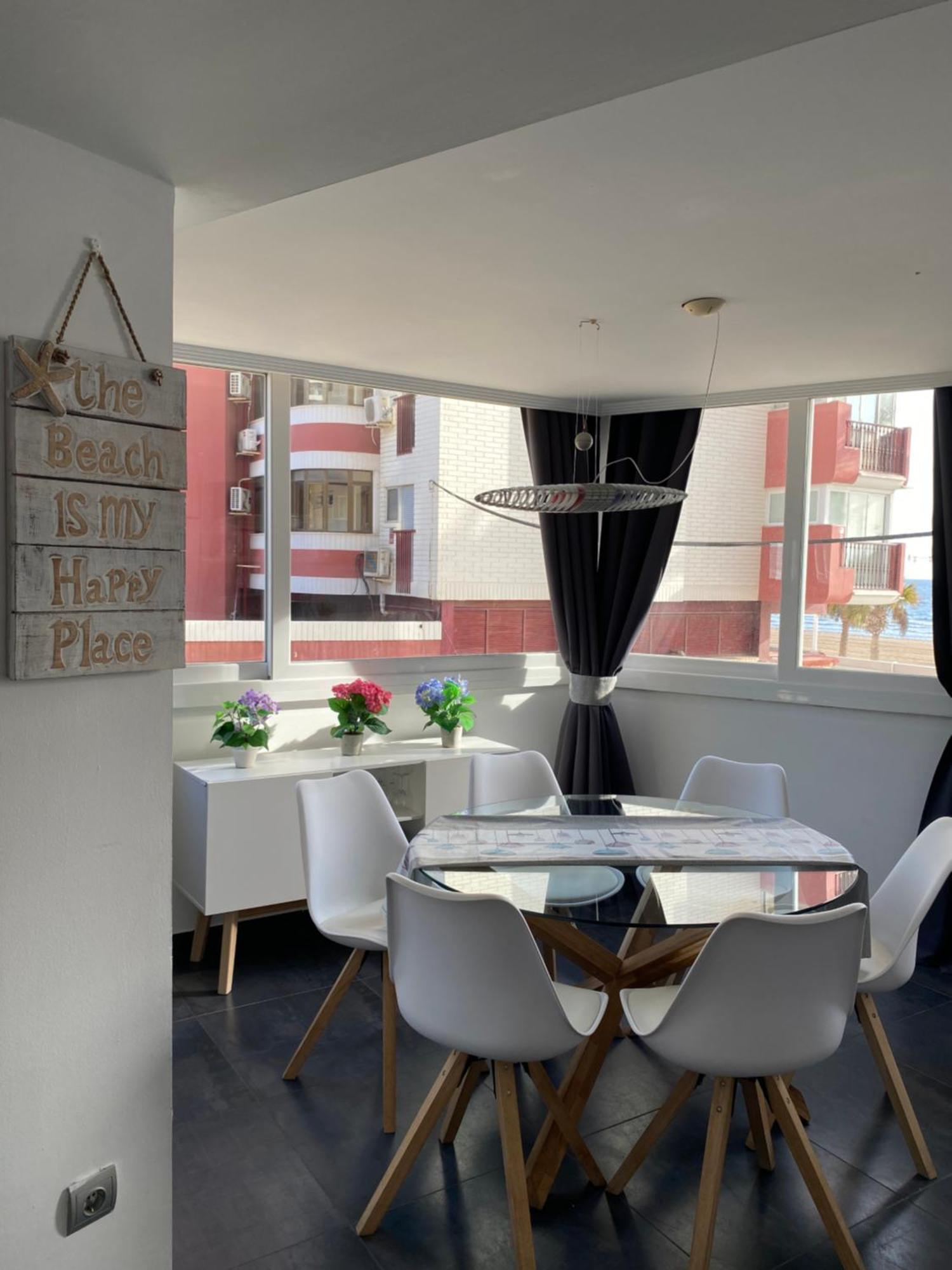 Apartamento Torre Yago Primera Linea Playa Benidorm Con Wi-Fi & Ac ห้อง รูปภาพ