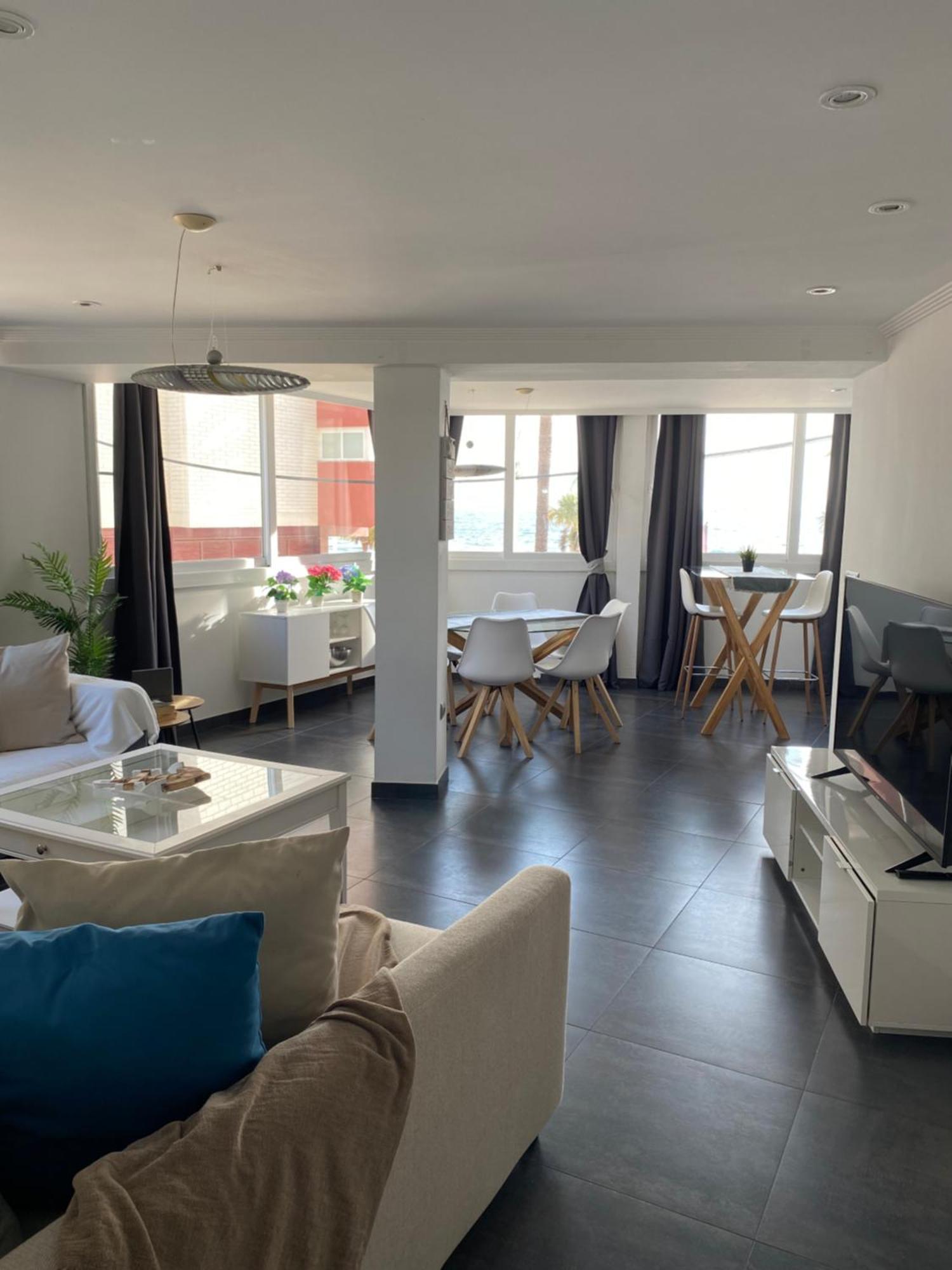 Apartamento Torre Yago Primera Linea Playa Benidorm Con Wi-Fi & Ac ห้อง รูปภาพ
