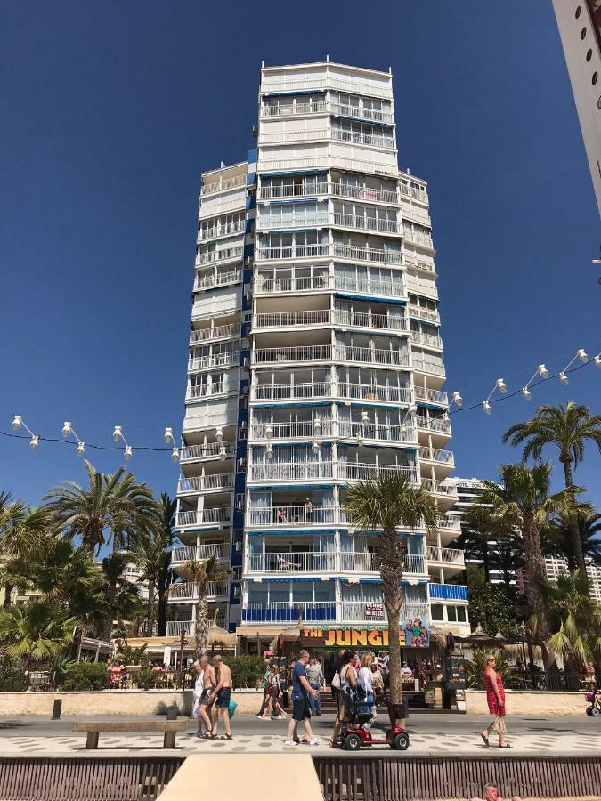 Apartamento Torre Yago Primera Linea Playa Benidorm Con Wi-Fi & Ac ภายนอก รูปภาพ